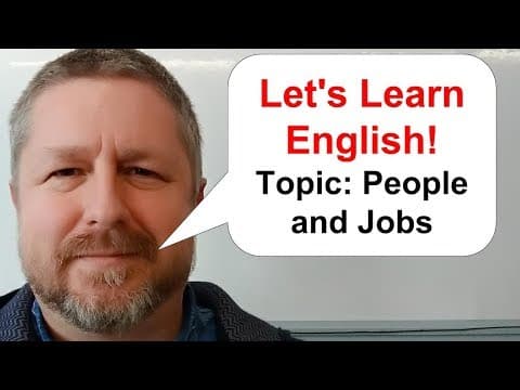 What Are Different Jobs and Their Roles in Society? thumbnail