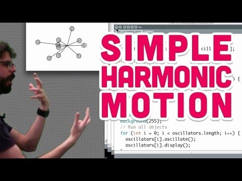 3.3: Simple Harmonic Motion - The Nature of Code thumbnail