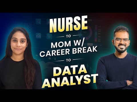 Hacks for Moms With a Career Break to Become a Data Analyst [Unfiltered Process] thumbnail