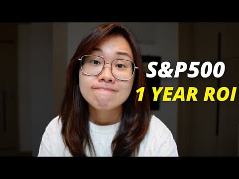 Avoid My Mistake | 1 Year Review Investing into the S&P500 thumbnail