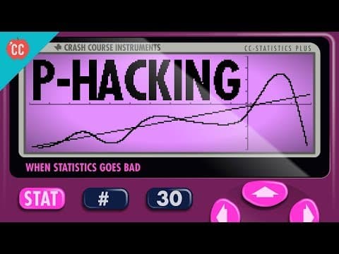 P-Hacking: Crash Course Statistics #30 thumbnail