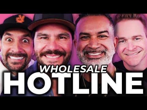 #276 Wholesale Hotline | LIVE Real Estate Investing Q&A thumbnail