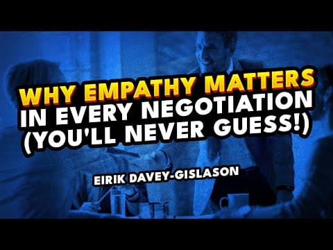 🟠 Negotiate with Confidence and Empathy with Real Estate Coach Eirik Davey Gislason 🟠 thumbnail