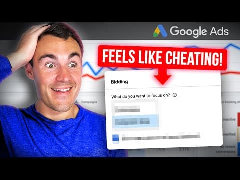 The BEST Google Ads Bidding Strategy (EASY!) thumbnail