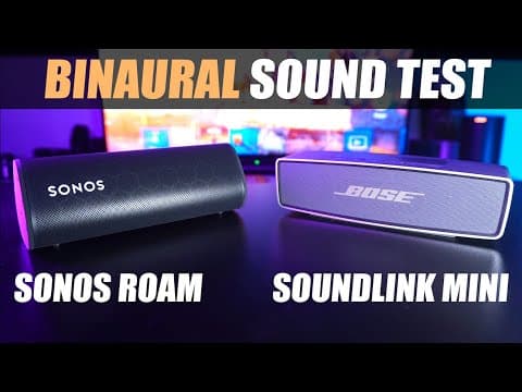Sonos Roam vs Bose SoundLink Mini: Which Sounds Better? thumbnail