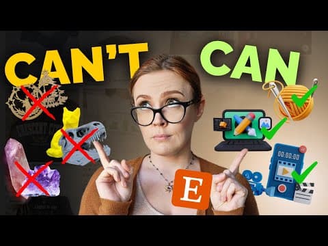 Etsy Just Changed What You Can Sell and It's Wild! thumbnail