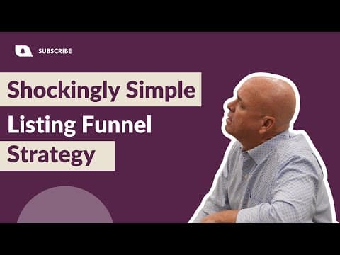 Real Estate Listing Funnel Strategy (Shockingly Simple Step-By-Step) thumbnail