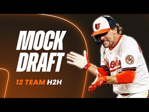 Fantasy Baseball Mock Draft: Round-by-Round Picks & Predictions (2026) thumbnail