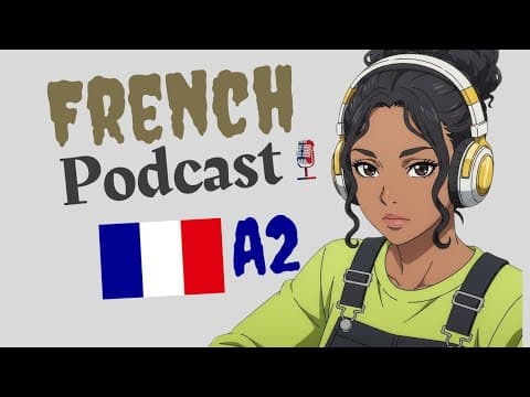 Talking about Visiting a Public Library | Learn French with Podcast | episode 34 | Easy French thumbnail