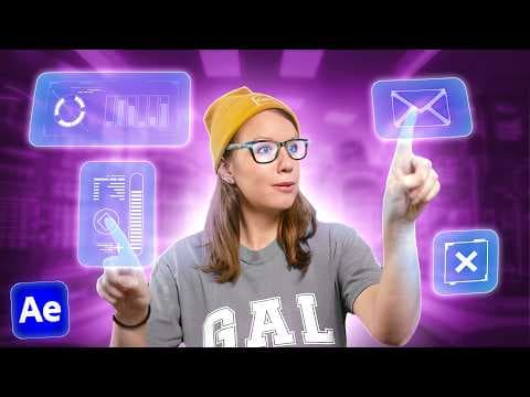 How to Create Futuristic HUD Effects in After Effects thumbnail