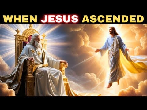 What Happened When Jesus Ascended Into Heaven? | The Untold Mystery Explained. thumbnail