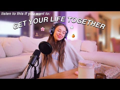 HOW TO FEEL YOUR BEST FROM THE INSIDE OUT | my guide to getting back on track / my routines thumbnail