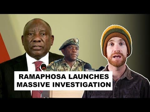 President Places Police Minister On Leave, Massive Investigation To Take Months // The Corder Report thumbnail