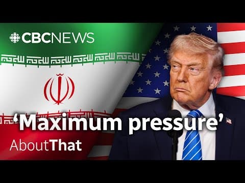 Why is Trump considering war with Iran? | About That thumbnail