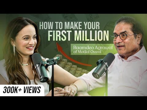 Raamdeo Agrawal on Building Wealth, QGLP Strategy & $1M Investing | Sonia Shenoy Podcast thumbnail