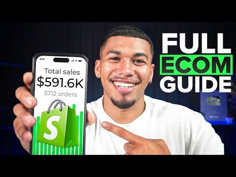 Beginners Guide to Dropshipping in 2026 (FULL COURSE) thumbnail
