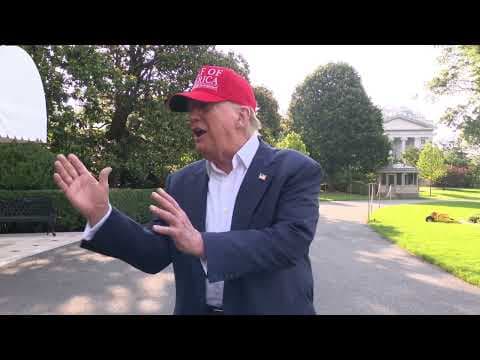 President Trump Gaggles with Press Before Departing the White House, July 1, 2025 thumbnail