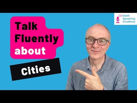 IELTS Speaking Live Lesson: Topic of CITIES thumbnail