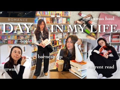 spend the day with me! (clothing haul, barnes trip, new books, mini xmas haul + more!) thumbnail