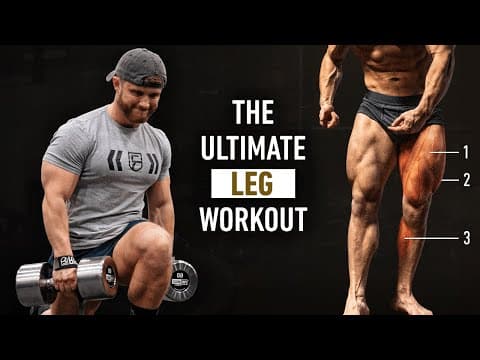 The Ultimate Science-Based Leg Day For Muscle Growth (2023) thumbnail