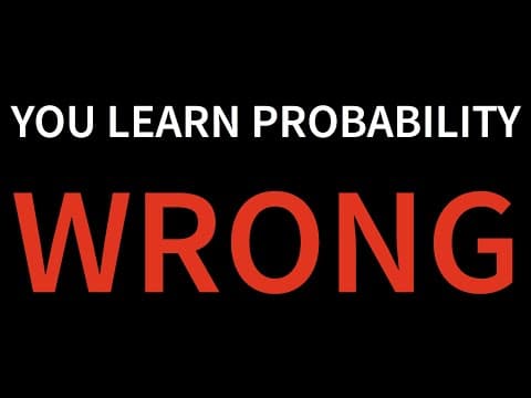 Give Me 1 Hour, I'll Make Probability Click Forever thumbnail
