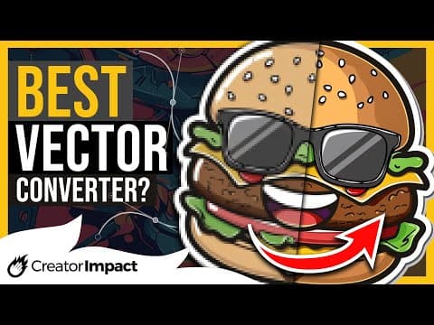 Best Tools to Convert Image to Vector (Illustrator & Alternatives!) thumbnail