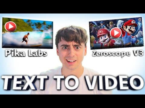 Mindbending Text to Video AI is Getting Better Every Day! thumbnail