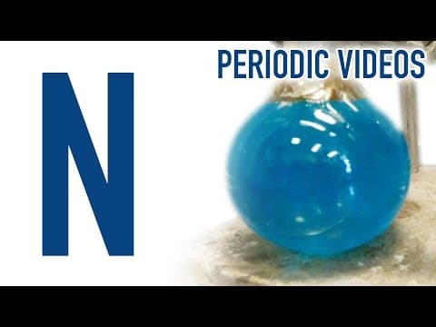 Nitrogen - Periodic Table of Videos thumbnail