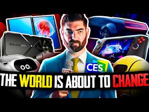 Crazy AI Tech Everywhere (The CES 2024 Experience) thumbnail