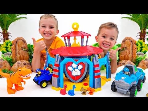 Vlad and Niki PAW Patrol Dino Rescue Mission thumbnail