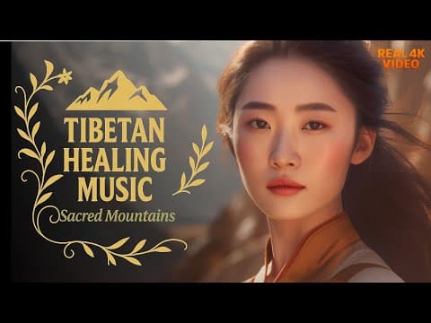 🕉️ Sacred Mountains – Tibetan Healing Relaxation Music – Peaceful Meditative Journey (432Hz) thumbnail