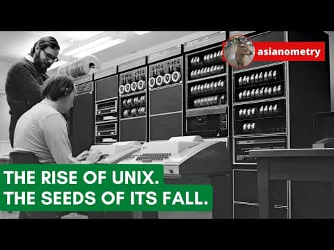 The Rise of Unix. The Seeds of its Fall. thumbnail