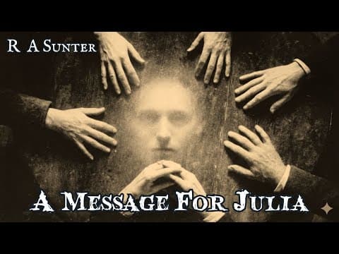 A Message for Julia bu R A Sunter #audiobook thumbnail