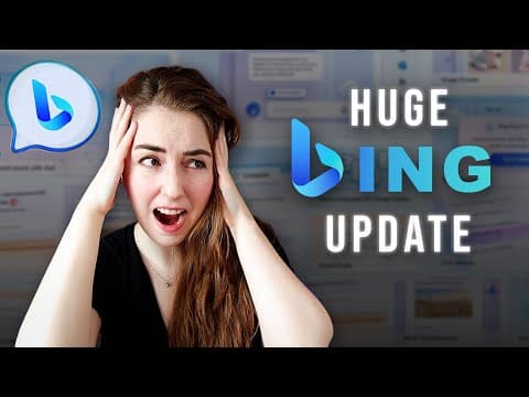 A MASSIVE Upgrade to Bing Chat! (This Changes Everything) thumbnail