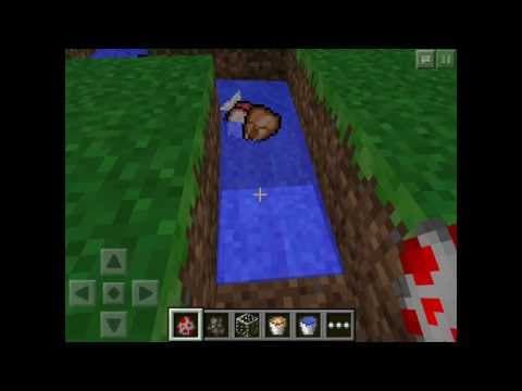 How to make an automatic mob grinder in minecraft pe (UPDATED VERSION IN DESC) thumbnail