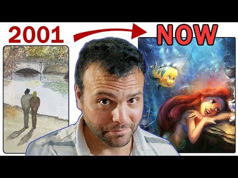 My art SUCKED at 19. Now Marvel, MtG, Disney, Blizzard hire me thumbnail