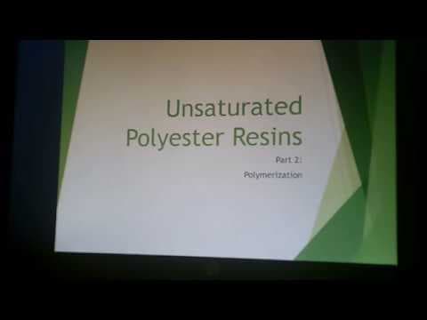 Unsaturated Polyester Resins part 2 thumbnail