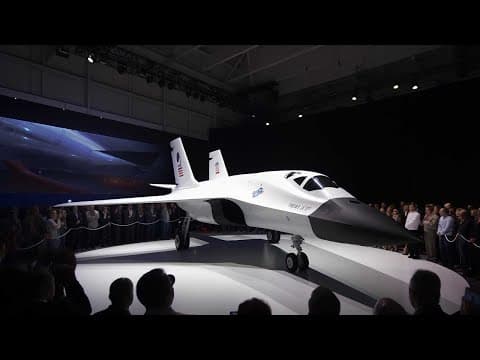 USA'S  NEW 'AI POWERED Fighter Jet  Takes the Industry By STORM! (NOW ANNOUNCED!) thumbnail