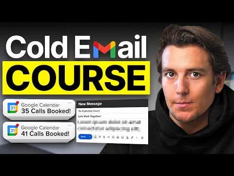 Full Cold Email Marketing Course 2025 (100% FREE) thumbnail