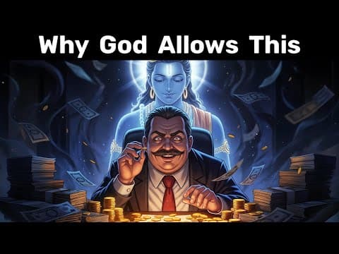 Why God Allows Evil People To Succeed | Bhagavad Gita Wisdom thumbnail