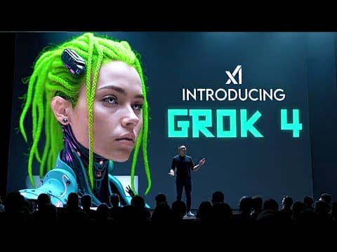 Most Powerful AI Just Dropped and Everyone’s in Shock Right Now: GROK 4 thumbnail