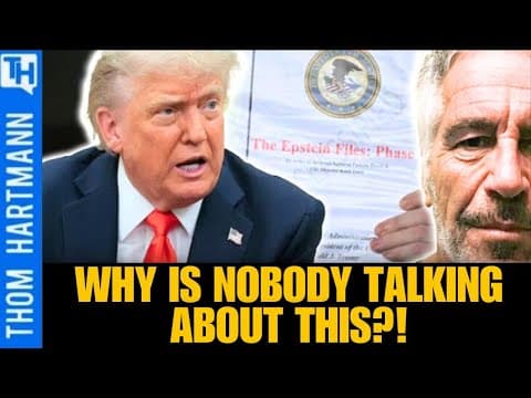 Trump Named in Bombshell Epstein Update Nobody's Talking About thumbnail