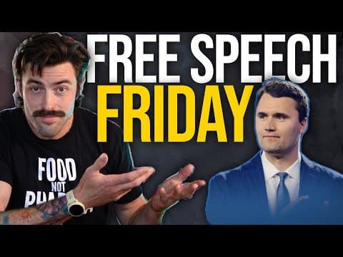 Free Speech Friday: Who shot Charlie Kirk? thumbnail