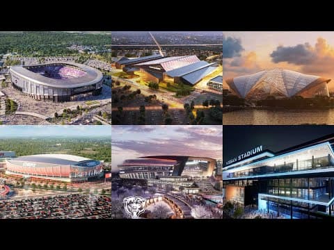 Future NFL Stadiums being built (2026-2032) thumbnail