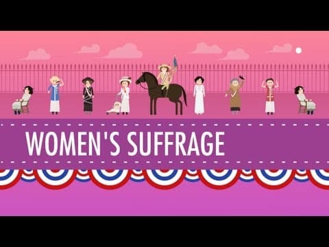What Is Women's Suffrage in US History? thumbnail