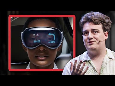 Creator of Oculus on Apple Vision Pro thumbnail