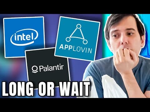How I Win With Your Losing Stocks | Intel, Palantir, Applovin Stock Review | Martin Shkreli thumbnail