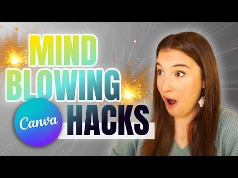 10 MIND-BLOWING Canva hacks to turn your designs PRO level 🤯 thumbnail