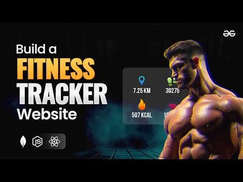 Build a Fitness Tracker Website using React JS |MERN Projects |GeeksforGeeks thumbnail