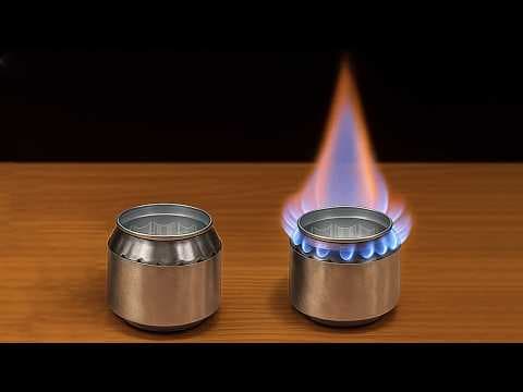 Millions don't know this secret! 🔥 make your own portable stove from coca cola cans and make money thumbnail